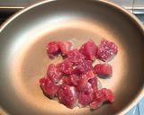 ゴーヤと豚ヒレ肉の黒ごまヘルシー炒め煮作り方3写真