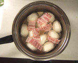 ほくほく♪かぶとベーコンの超簡単煮物作り方3写真