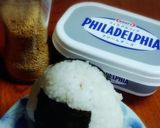 *ほんだしとクリームチーズのおにぎり*作り方3写真