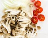 フライパン１つ☆鮭ときのこのチーズ蒸焼き作り方1写真