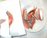 鮭のレモン蒸し焼き♪簡単セロリ玉ねぎと作り方4写真