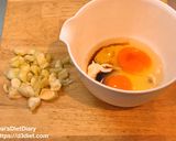 ゴーヤーのわた入り卵焼き作り方1写真