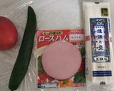 簡単♪サラダそうめん作り方1写真