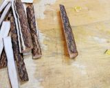 マクロビ☆素揚げかぼちゃのガーリック風味作り方1写真