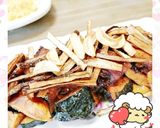 マクロビ☆素揚げかぼちゃのガーリック風味作り方3写真