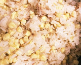 とうもろこしとツナの炊き込みご飯作り方4写真