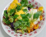 野菜のバターで蒸し煮山芋がけ丼‼️作り方2写真