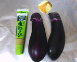 ぱぱっと簡単！なすと豚バラの千切生姜炒め作り方1写真