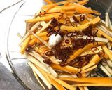 電子レンジできんぴらゴボウ作り方4写真