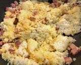 簡単レタス炒飯作り方4写真