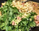 簡単レタス炒飯作り方6写真