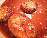 野菜たっぷり照り焼きハンバーグ★作り方9写真