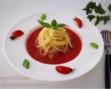 簡単♡トマトの冷製パスタ♡作り方8写真