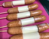 簡単☆チーズドッグ作り方1写真
