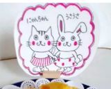 『うさぎちゃん』弁当♡キャラ弁作り方1写真