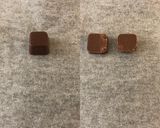 餃子の皮とチョコでおいしくチョコパイ☆作り方1写真