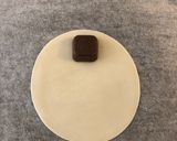 餃子の皮とチョコでおいしくチョコパイ☆作り方2写真