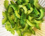 ゴーヤミートパスタ作り方1写真