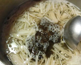 もずくとえのきと三つ葉のお吸い物作り方5写真