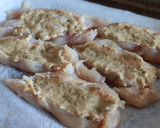 梅と大葉みそマヨの鶏ささみ焼き作り方3写真