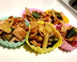 ポン酢で♪舞茸オクラハムのさっぱり炒め作り方5写真
