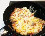 母さんの味!にんにくレタス炒飯☆作り方9写真