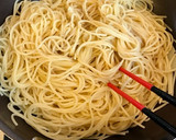 のせるだけ☆さば缶マヨネーズの和風パスタ作り方3写真