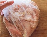 レンジで簡単しっとり♡鶏むね肉で鶏ハム♡作り方2写真