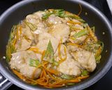 簡単！むね肉とオクラのネバネバ炒め作り方6写真