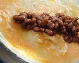 ヘルシーカンタンランチ納豆オムレツ作り方2写真