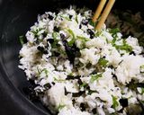 大葉ご飯の塩レモンだれ丼作り方1写真