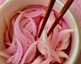 ＊マクロビ＊さっぱり梅酢玉ねぎ作り方4写真