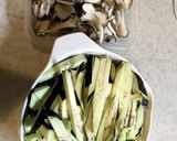 舞茸と茄子と豚肉のつけ汁作り方1写真