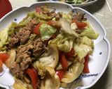 キャベツたっぷり回鍋肉作り方7写真