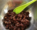 きな粉とぜんざいの簡単ぼた餅作り方1写真