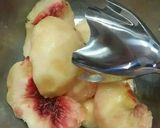 ☆簡単なめらか 桃のババロア☆作り方1写真