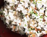 豆腐、たぬき丼作り方2写真