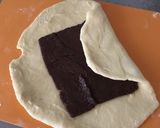 チョコシートくるくる☆ロールパン作り方4写真