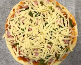 焼くまで10分！袋でもむだけHM簡単ピザ作り方5写真