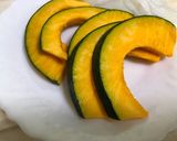 カボチャのベーコン巻きフライ☆作り方1写真