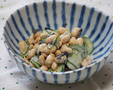 大豆と海苔のマヨネーズ和え♪海苔香る♪作り方4写真