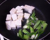 オクラと豆腐のソテー♪香ばし醤油♪作り方3写真