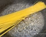 渡り蟹のトマトクリームパスタ♬作り方7写真