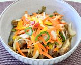アジとたっぷり野菜の南蛮風作り方4写真