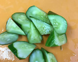 切ってもむだけ♪簡単キュウリのからし漬け作り方1写真