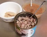 ◆米茄子と鯖の水煮缶deゴマ味噌炒め◆作り方3写真