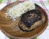 びっくりドンキー風♪チーズインハンバーグ作り方22写真