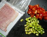 朝ごはん！朝ごパン☆オムレツトースト作り方1写真