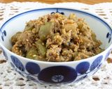 ◆米茄子と鯖の水煮缶deゴマ味噌炒め◆作り方7写真
