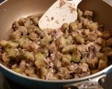 ◆米茄子と鯖の水煮缶deゴマ味噌炒め◆作り方5写真